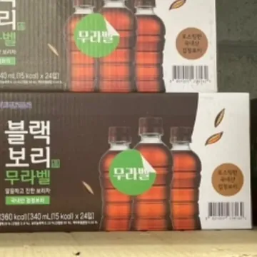 하이트진로 블랙보리 340ML X 24