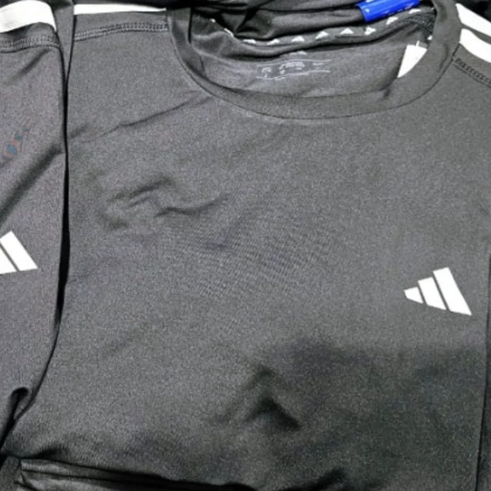 ADIDAS 여성 삼선 반소매 M,L