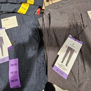 NORMAN FRENCH 남성 캐주얼 바지 30 - 36 ASIAN SIZE