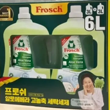 프로쉬 알로에베라세탁세제 3L X 2
