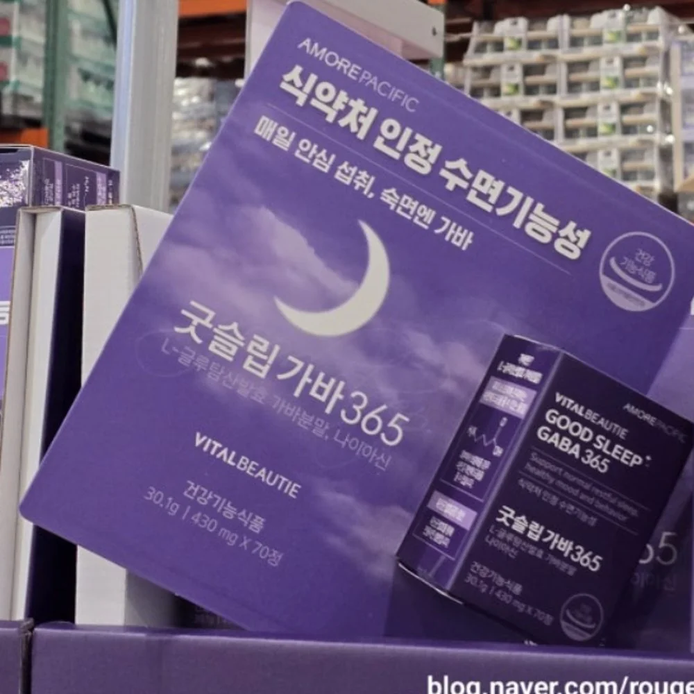 아모레퍼시픽 굿슬립 가바365 430MG X 70정