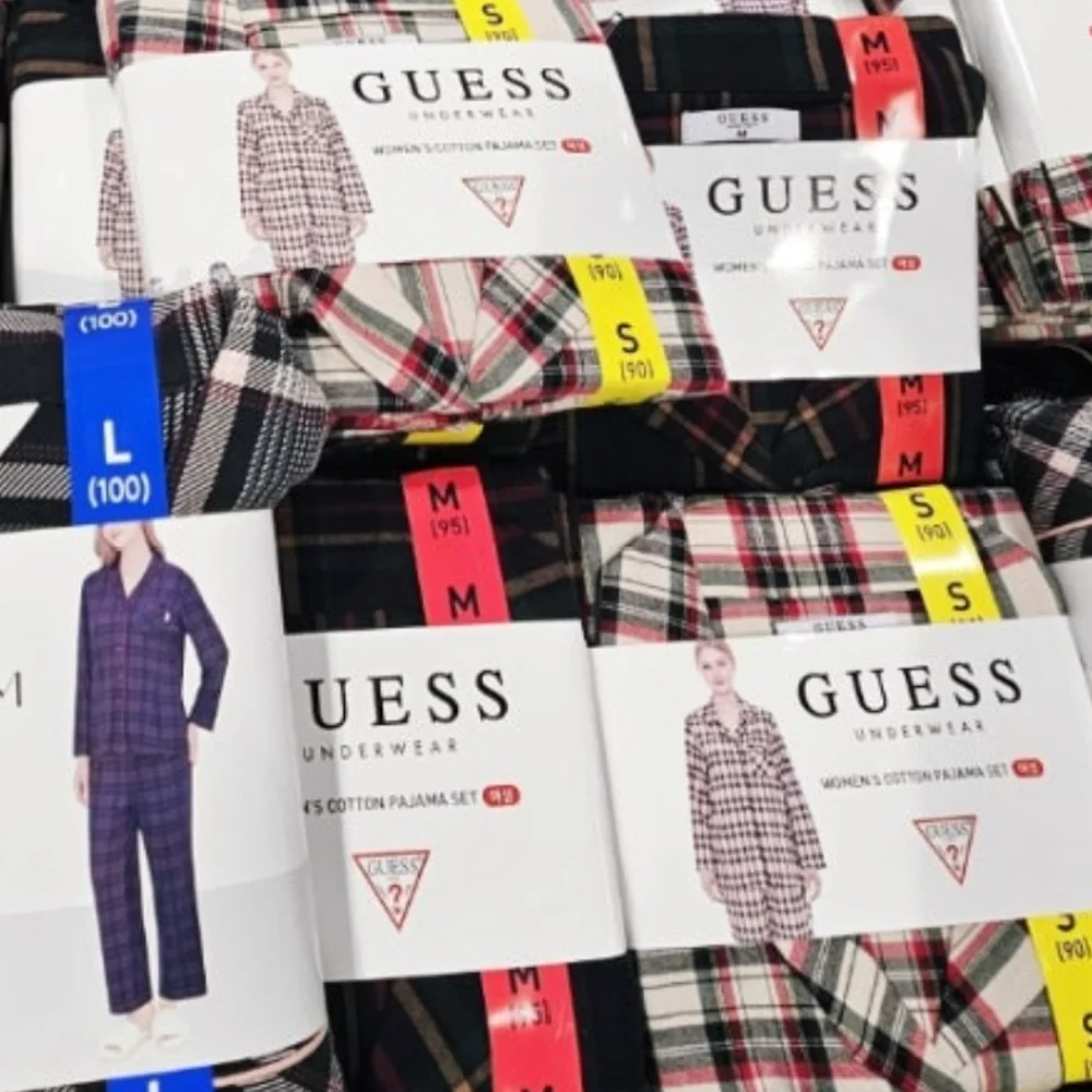 GUESS 여성 파자마 세트 S,M,L ASIAN SIZE