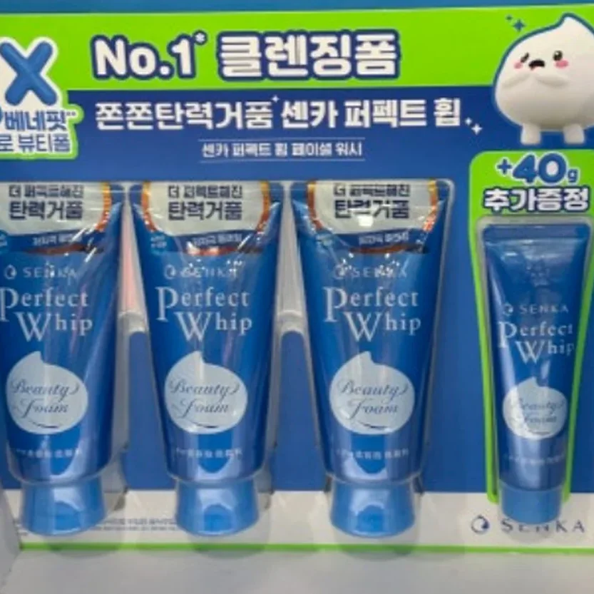 SENKA 센카 퍼펙트 휩 클렌저 120G X 3 + 40G