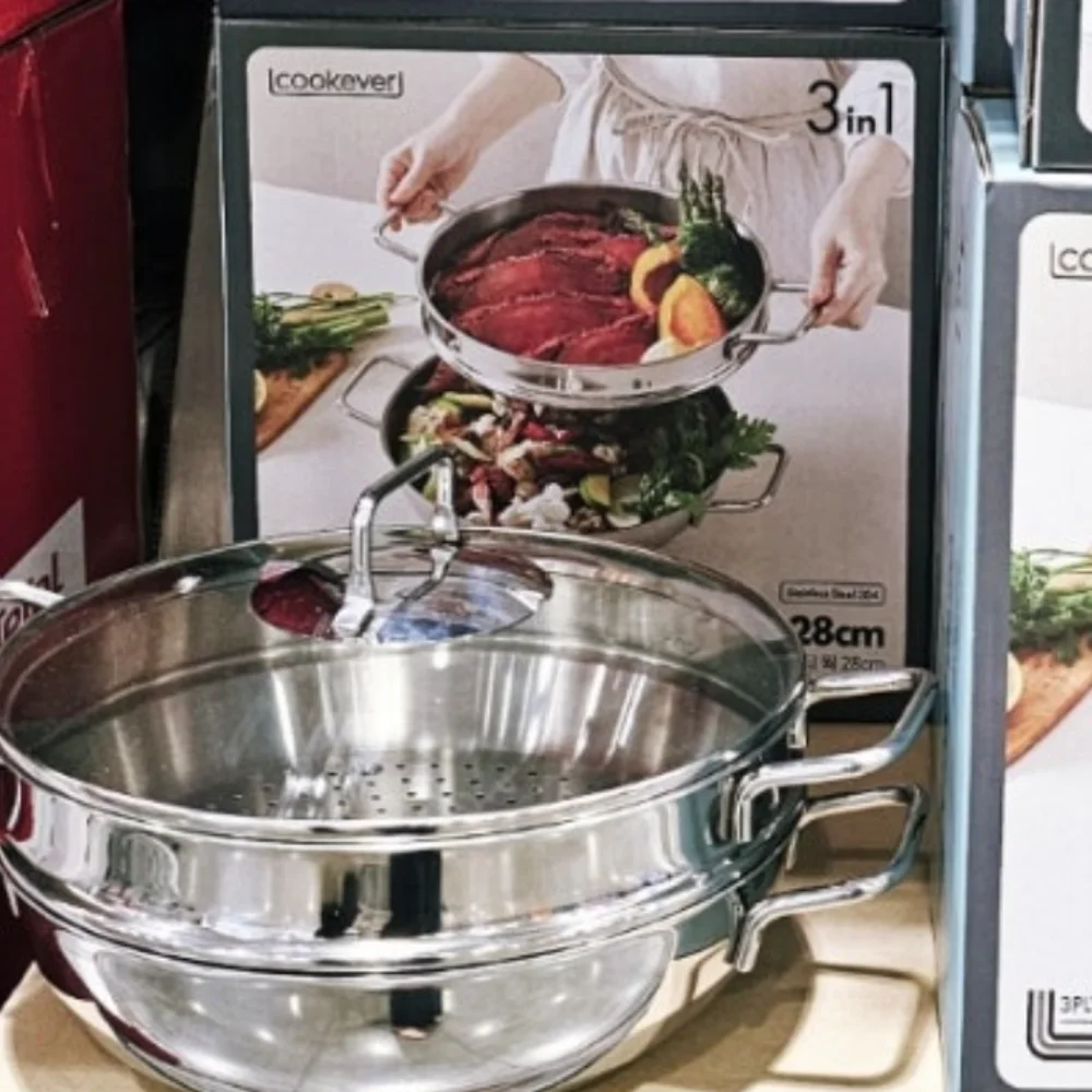 COOKEVER쿡에버 스테인리스 찜기 28CM