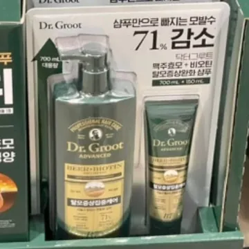 DR.GROOT닥터그루트 탈모증상 집중케어 샴푸 700ML + 150ML