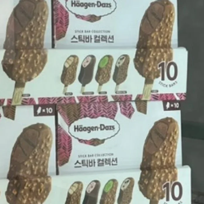 HAAGEN-DAZS 스틱바 80ML X 10CT
