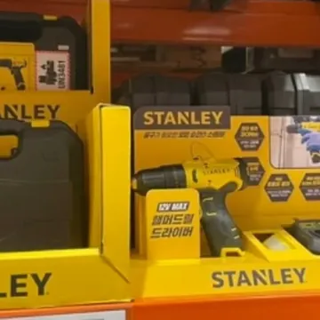 STANLEY 스탠리 12V 햄머드릴세트 배터리2개 포함