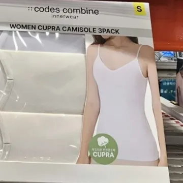 CODES COMBINE 캐미솔 3매 S,M,L,XL ASIAN SIZE
