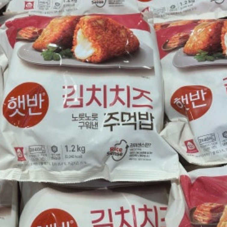 햇반 김치치즈주먹밥 100G X 12