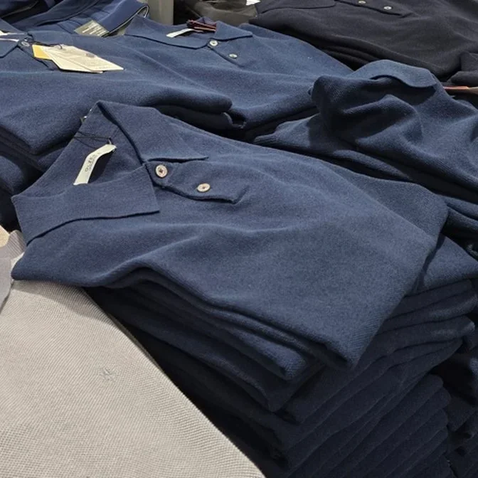 OLZEN 반소매 니트 폴로 S,M,L,XL,XXL