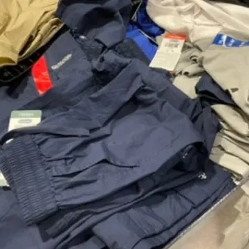 OUTDOOR PRODUCTS 키즈우븐바지 120,130,145,155,165