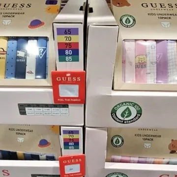 GUESS 아동 팬티 10매 65 - 85 ASIAN SIZE