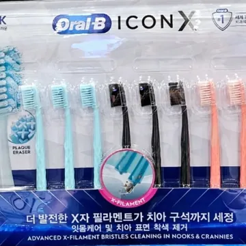 ORAL-B 오랄비 아이콘 X 칫솔 9개