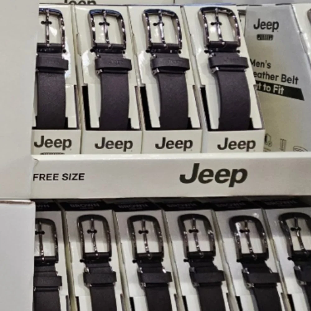 JEEP 소가죽 벨트 FREE SIZE