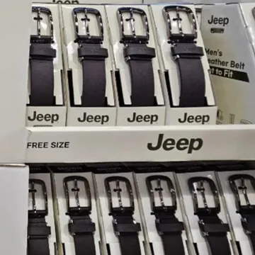 JEEP 소가죽 벨트 FREE SIZE