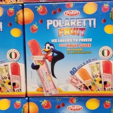 POLARETTI 후르트 아이스바 40ML X 80