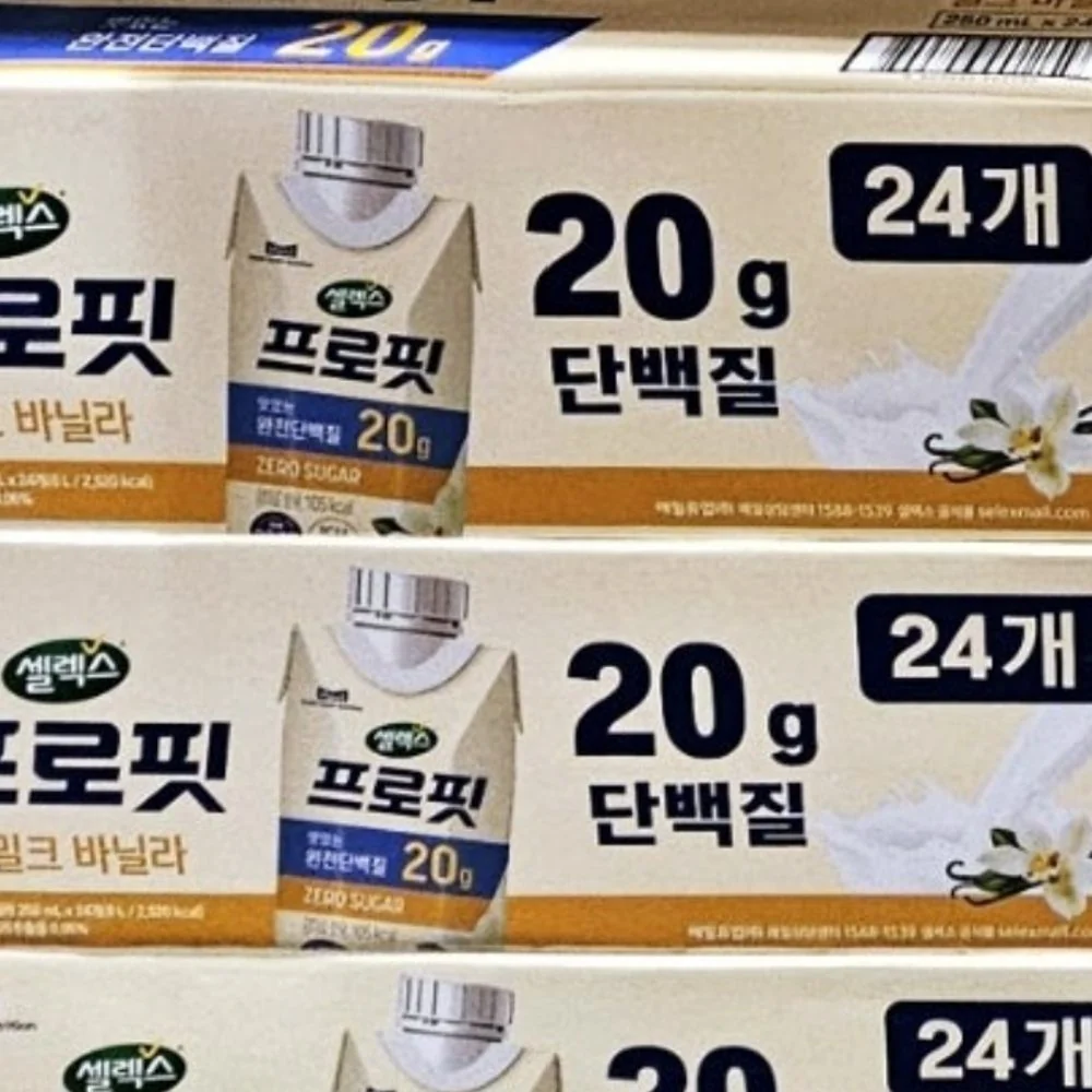 SELEX 셀렉스 프로핏 밀크바닐라 250ML X 24