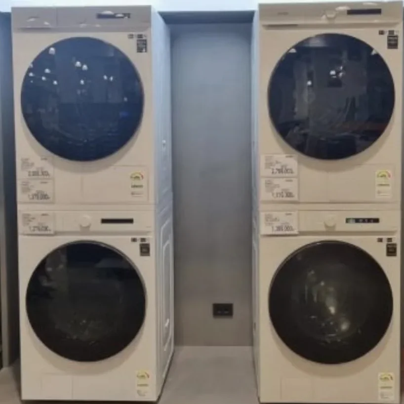 SAMSUNG 세탁기/건조기세트 21KG/17KG,화이트