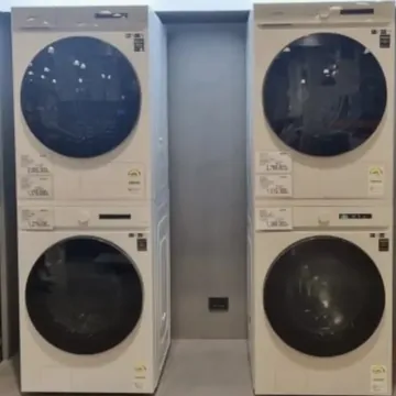 SAMSUNG 세탁기/건조기세트 21KG/17KG,화이트