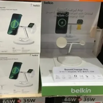 BELKIN 3 IN 1 애플 전용 무선충전 스탠드