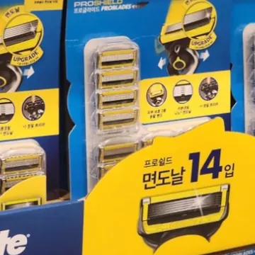 GILLETTE 질레트 프로쉴드 면도날 14개