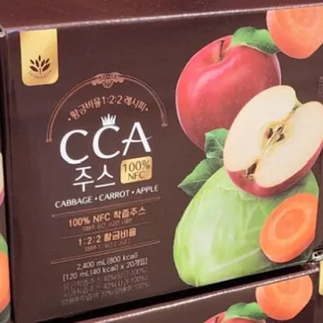 BALANCE GROW CCA 착즙 주스 120ML X 20