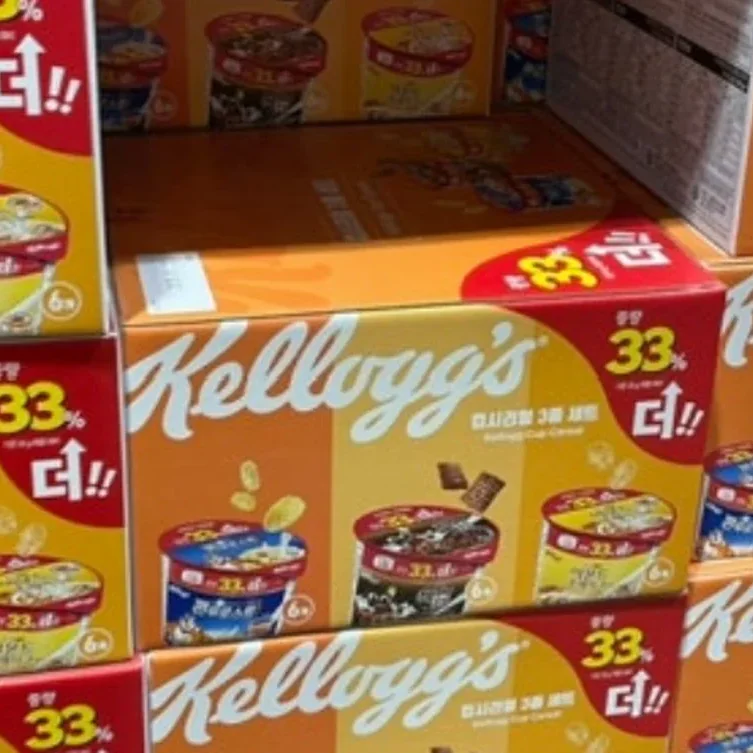 KELLOGG'S 컵 시리얼 40G X 18