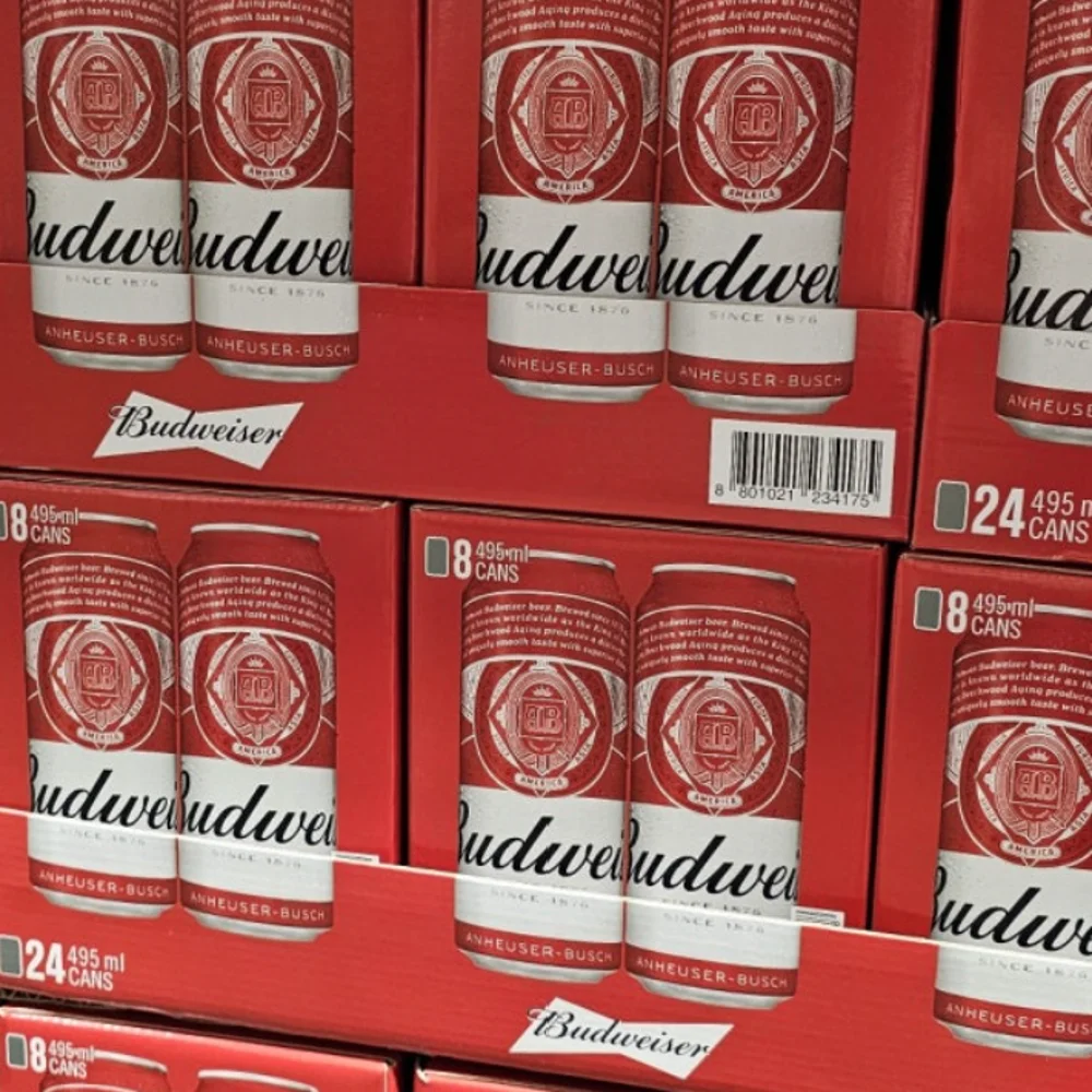 [앤쿠폰적용상품] BUDWEISER 맥주 495ML X 8캔