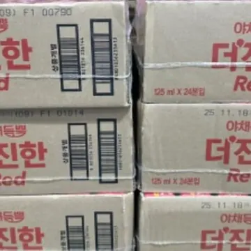 더''진한 레드 주스 125ML X 24