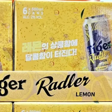 타이거 레몬라들러 500ML X 6캔