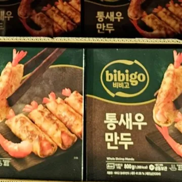 BIBIGO 비비고 통새우만두 200G X 4 (800G)
