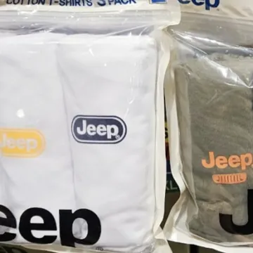 JEEP 라운드티셔츠 3매 S- XL ASIAN SIZE