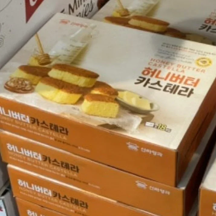 신라명과 허니버터 카스테라 35G X 18