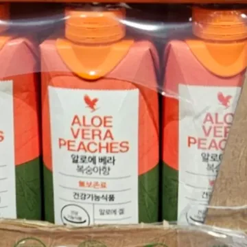 포에버 알로에베라복숭아향 330ML X 12병