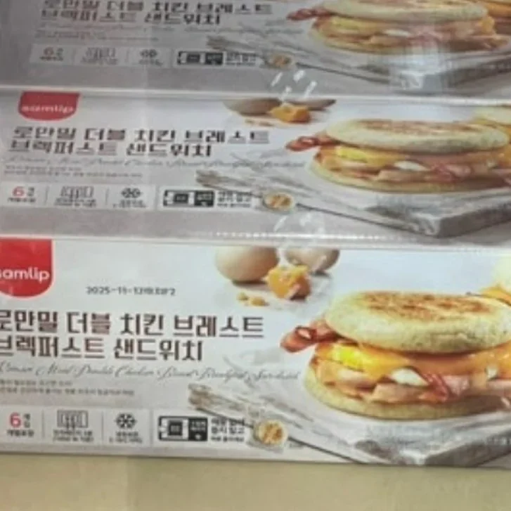 삼립 브렉퍼스트샌드위치 185G X 6