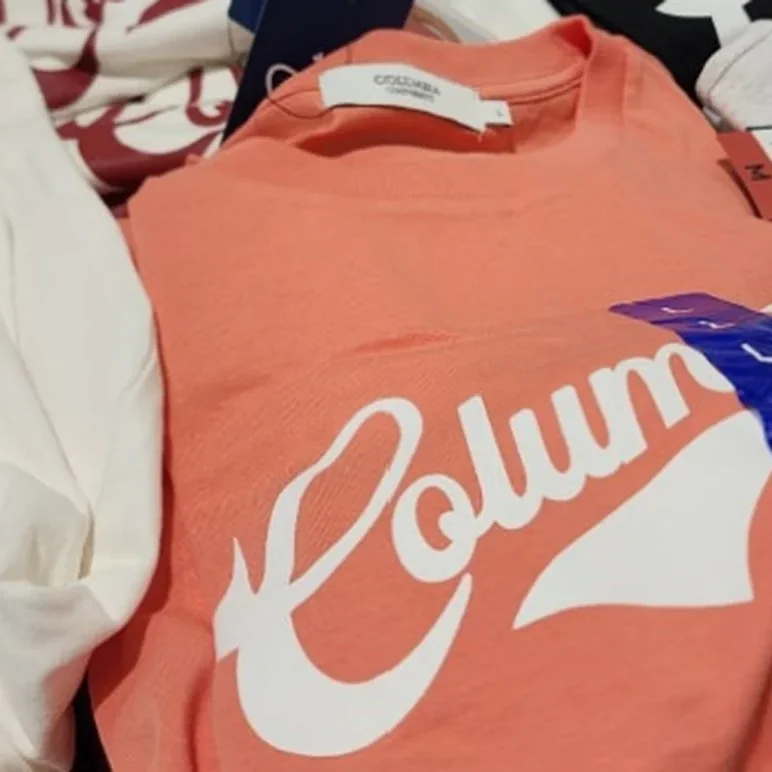 COLUMBIA UNIVERSITY 여성 반소매티셔츠 S,M,L ASIAN SIZE