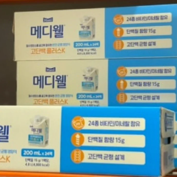 MEDIWELL 메디웰 고단백 플러스 K 200ML X 24개입