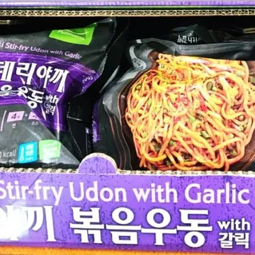 풀무원 데리야끼볶음우동 218.6G X 4