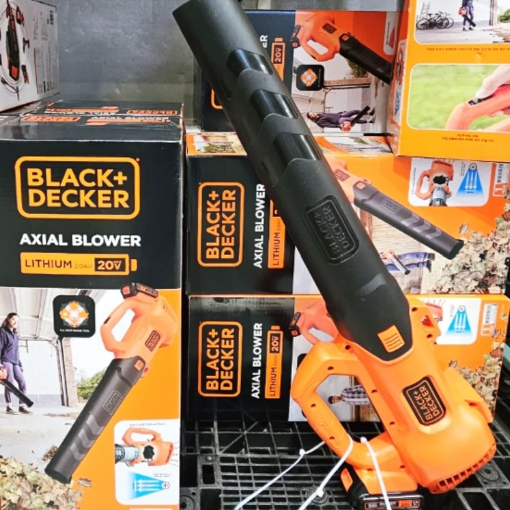 BLACK&DECKER 충전식 블로워 20V