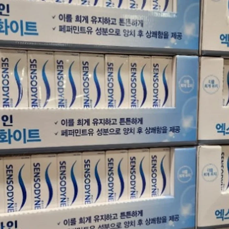 SENSODYNE 센소다인 제스트라 화이트 치약 120G X 6개