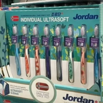JORDAN 조르단 인디비주얼 소프트 칫솔 8개