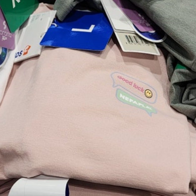 NEPA 키즈반소매크루 130,140,150,160
