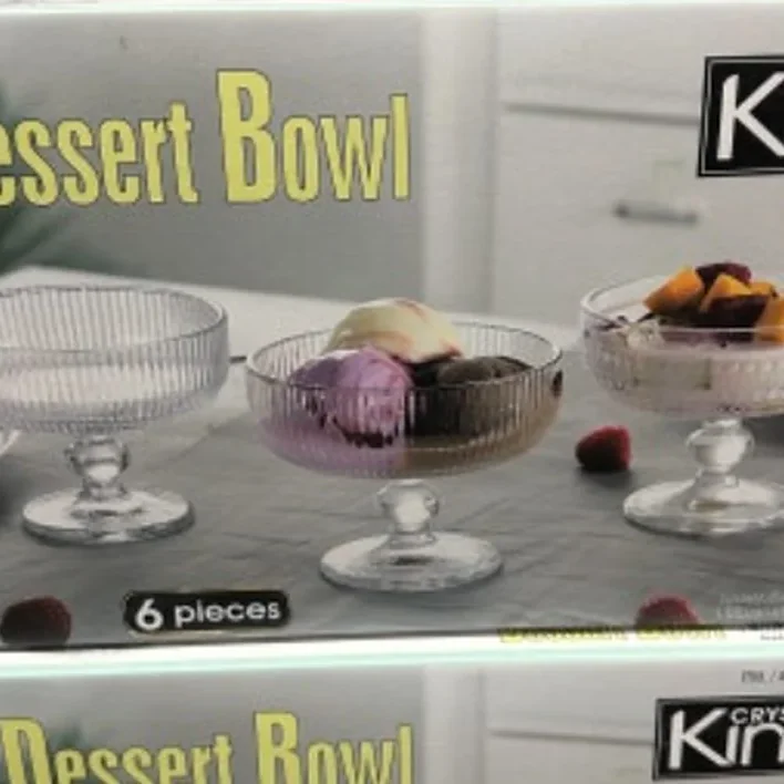KING CRYSTAL 디저트컵 세트 6PK