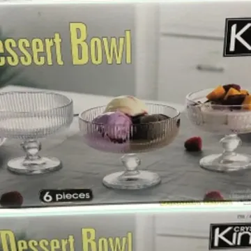 KING CRYSTAL 디저트컵 세트 6PK