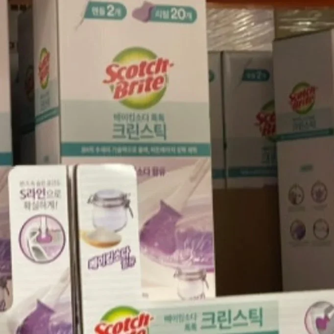 스카치브라이트 베이킹소다크린스틱 핸들2,패드20
