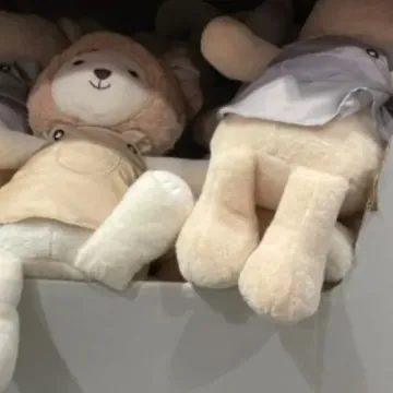 HUGFUN 옷을 입은 동물 인형 55CM