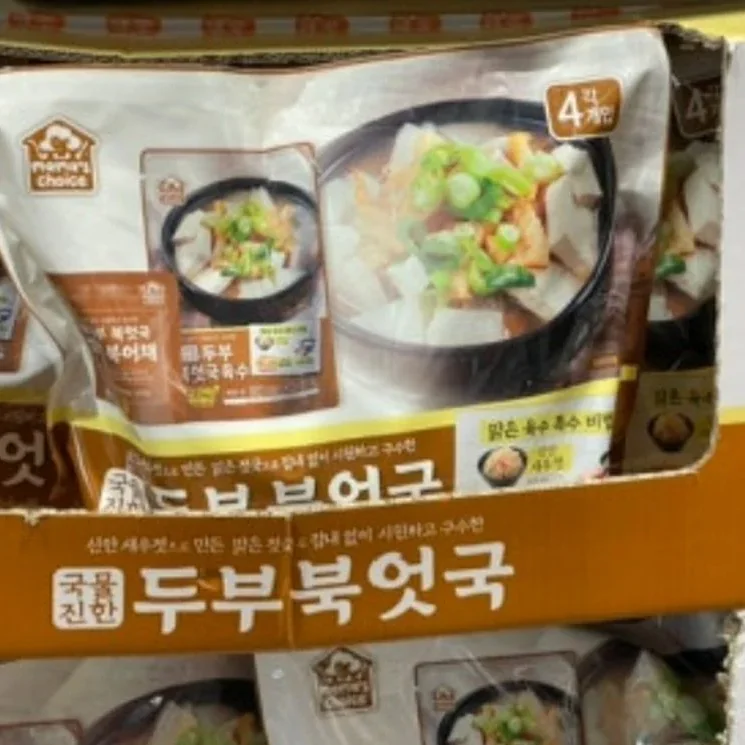 MAMA'S CHOICE 두부 북엇국 408G X 4