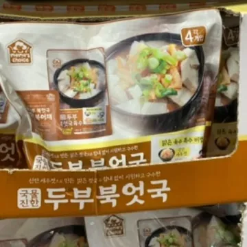 MAMA'S CHOICE 두부 북엇국 408G X 4