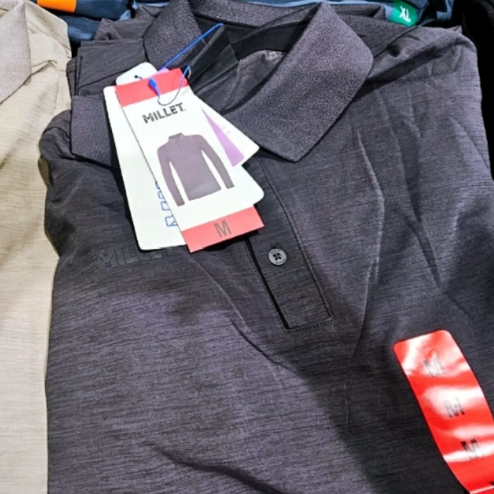 MILLET 남성 소로나폴로티 M - XXL ASIAN SIZE