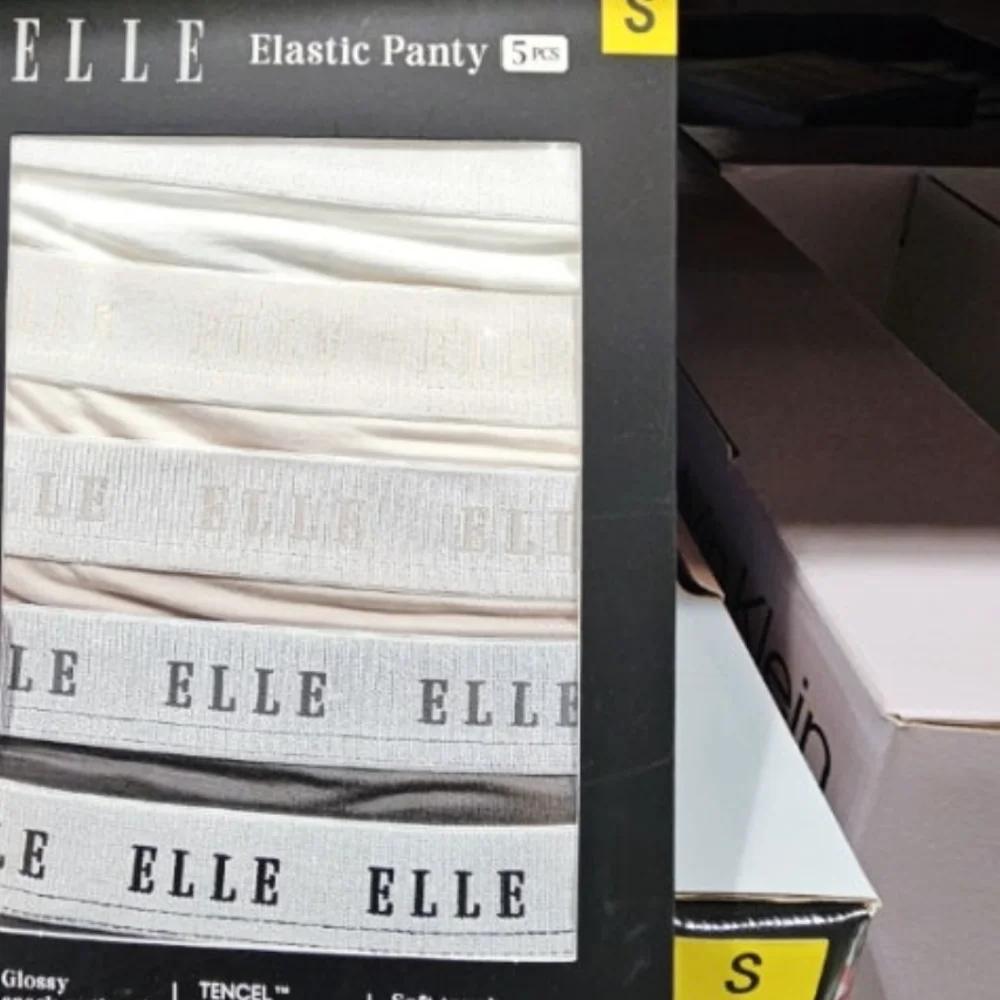 ELLE 텐셀 팬티5매 S - XL ASIAN SIZE